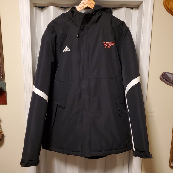 Adidas Virginia Tech Climaproof Jacket Coat XXL